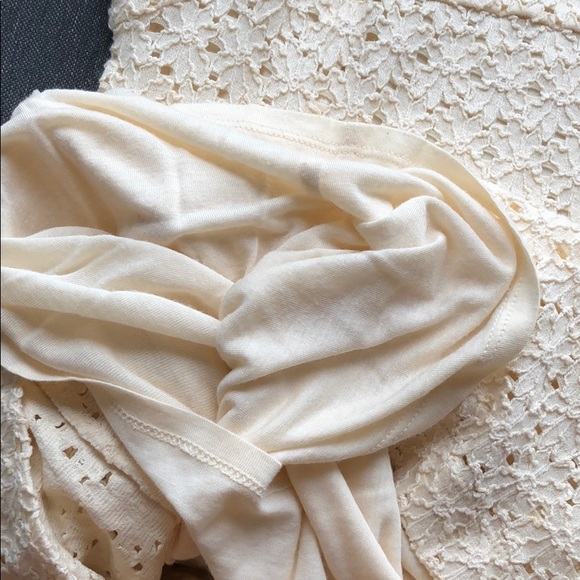 SOLD—-Free People cream mini dress - Picture 5 of 6